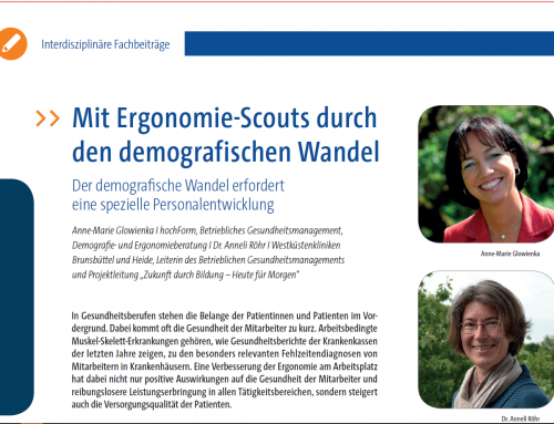 Fachbeitrag: Mit Ergonomie-Scouts durch den demografischen Wandel